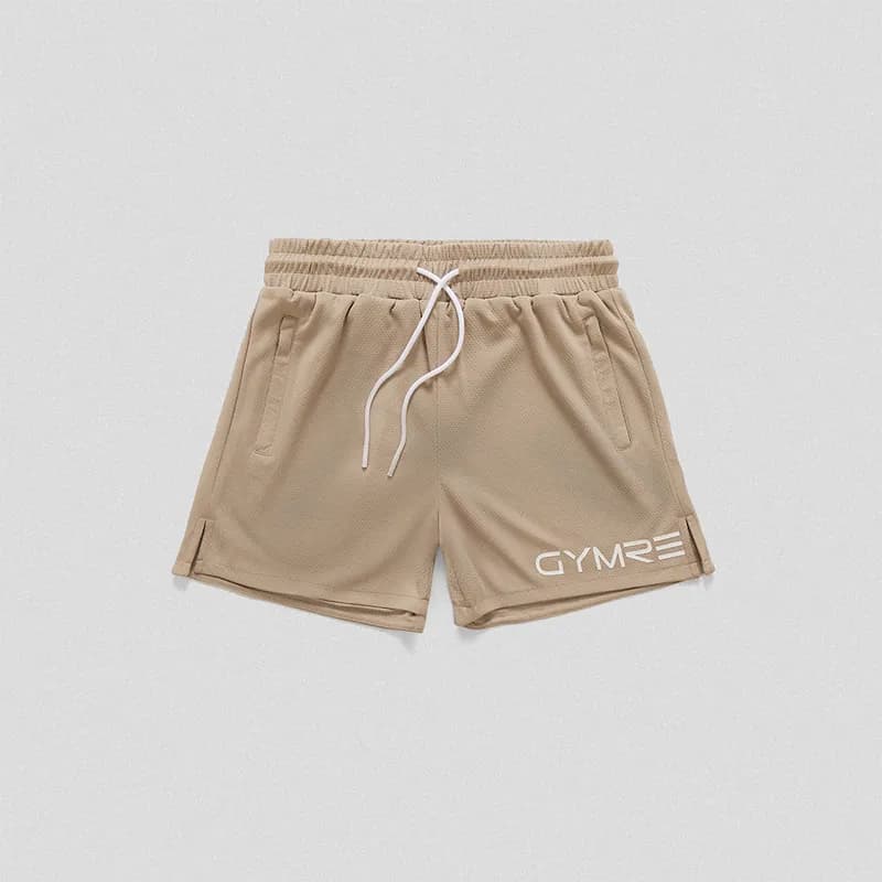 Core Mesh Training Shorts - Khaki — image 1 of 1