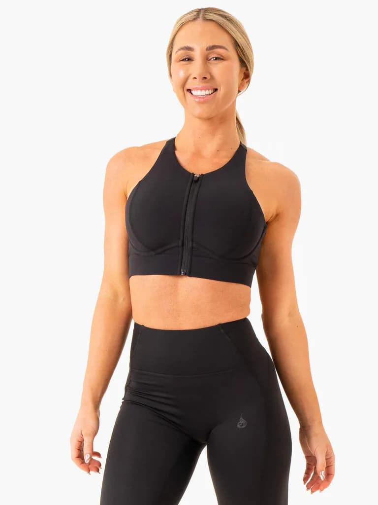 Critical High Impact Sports Bra - Black — image 1 of 1