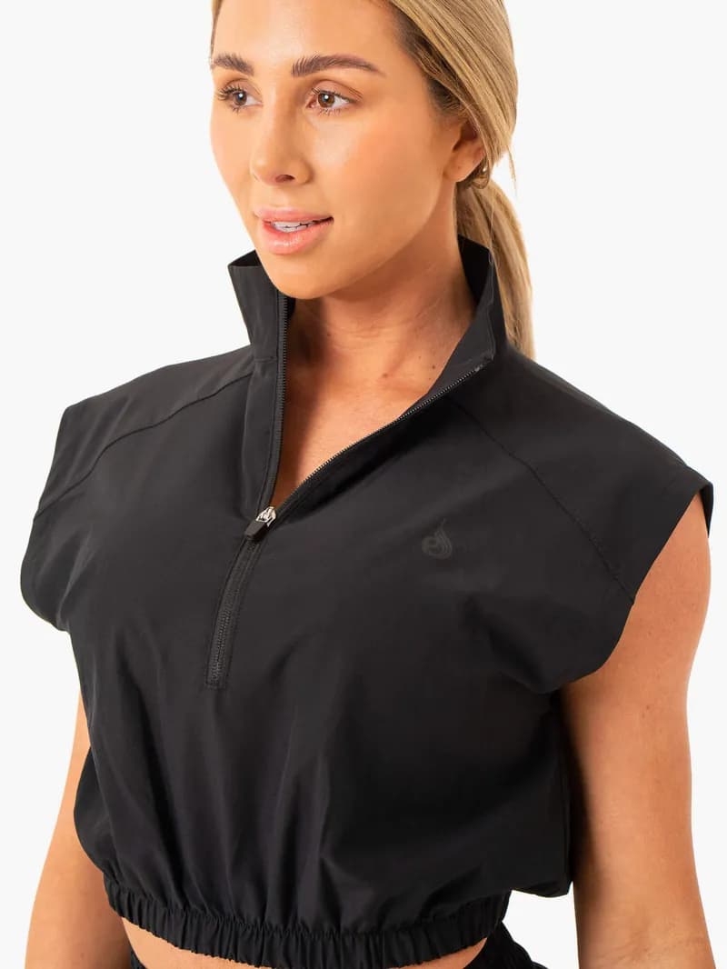 Level Up Sleeveless Training Top - Black — image 1 of 1