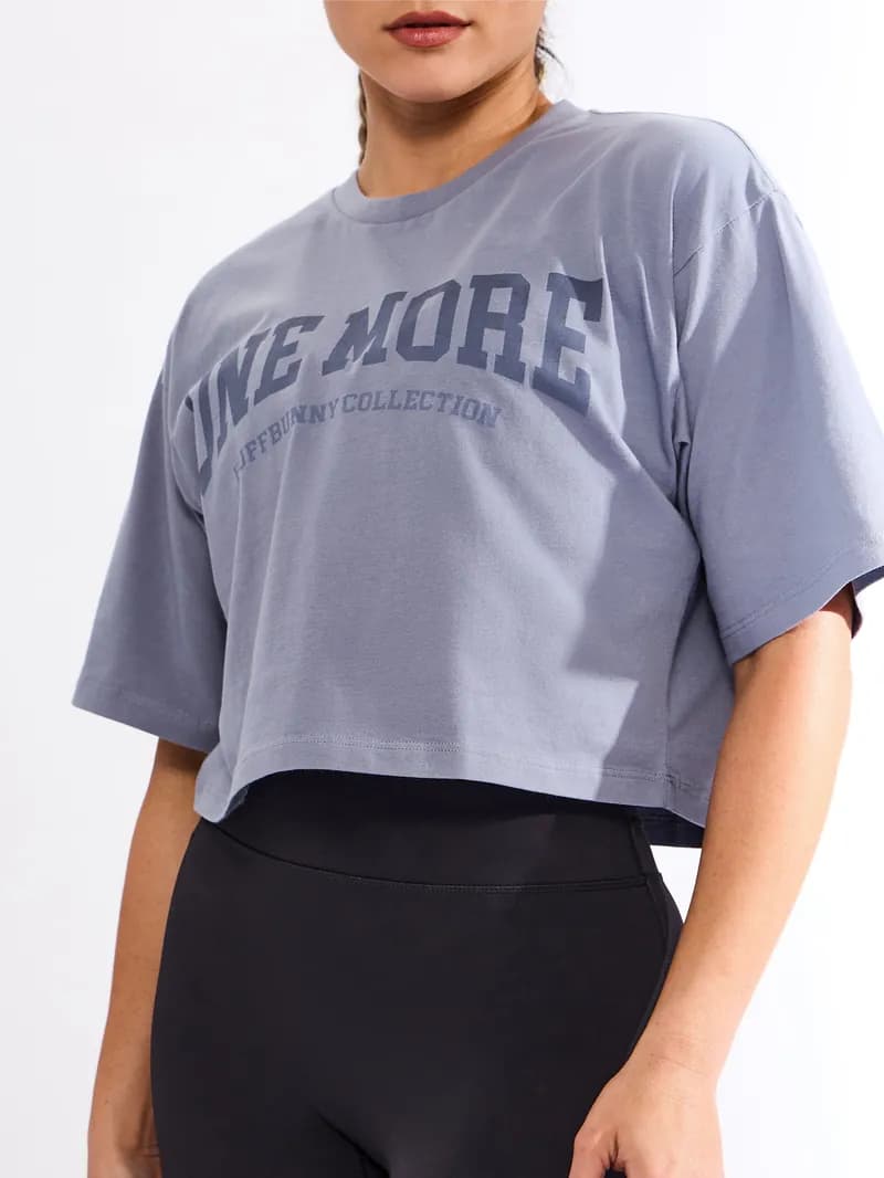 One More Crop Tee - Sterling — image 1 of 1