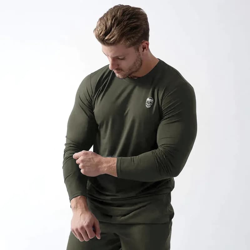 Performance Long Sleeve Shirt - OD Green — image 1 of 1