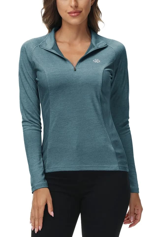 Women's Sio4 Long Sleeve Half Zip — image 1 of 1