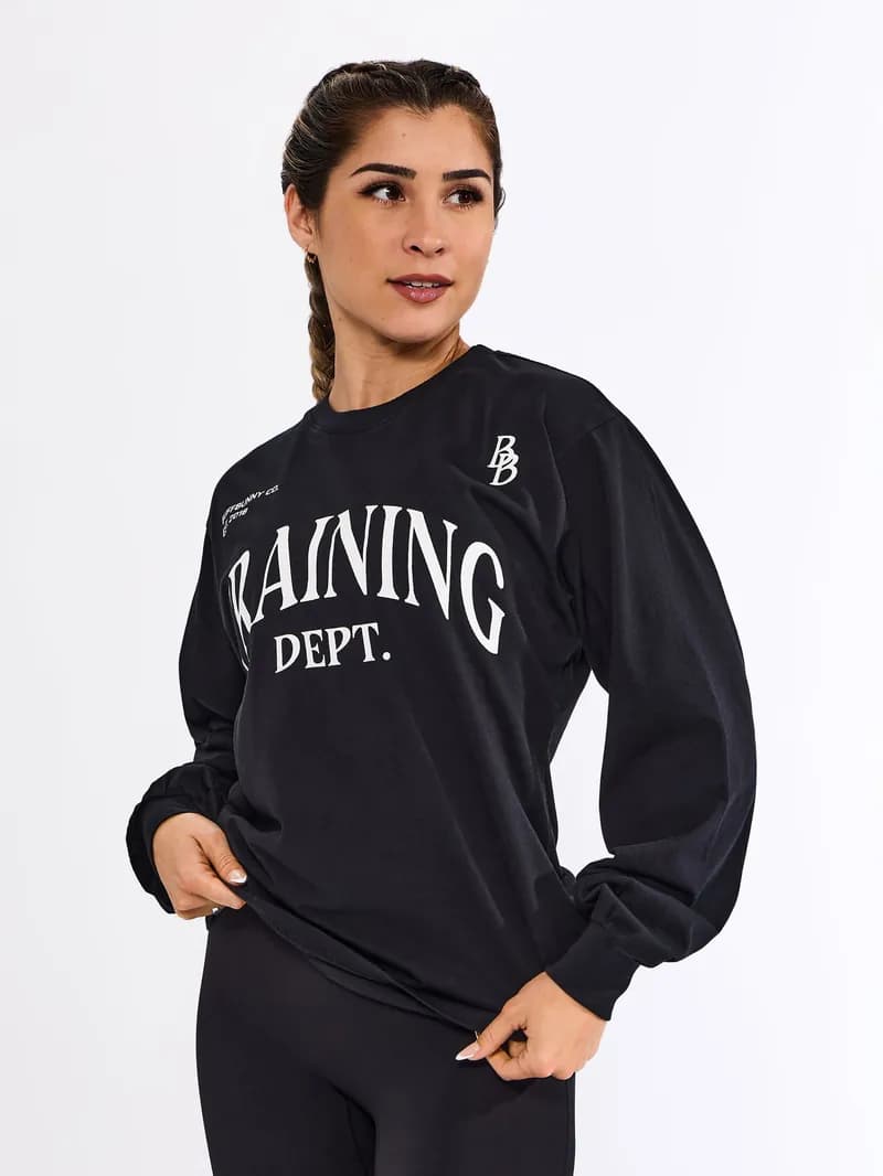 Training Long Sleeve Tee - Onyx Black — image 1 of 1