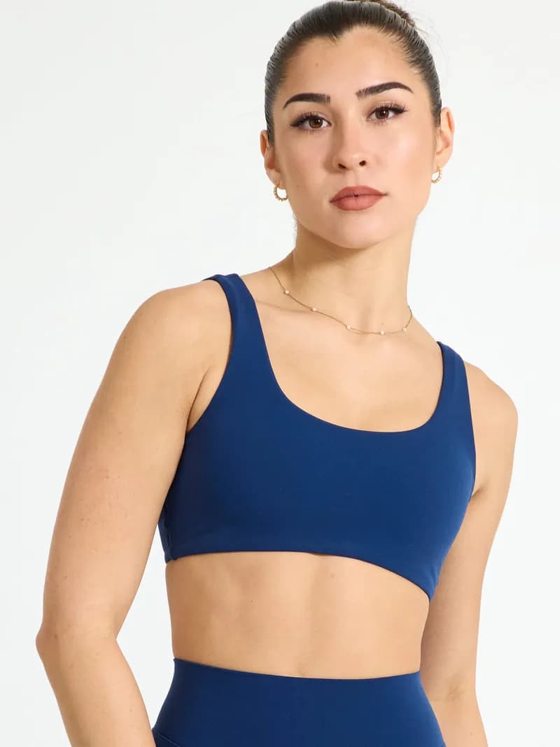 Double Dip Butter Sports Bra - Indigo Shadow — image 1 of 1