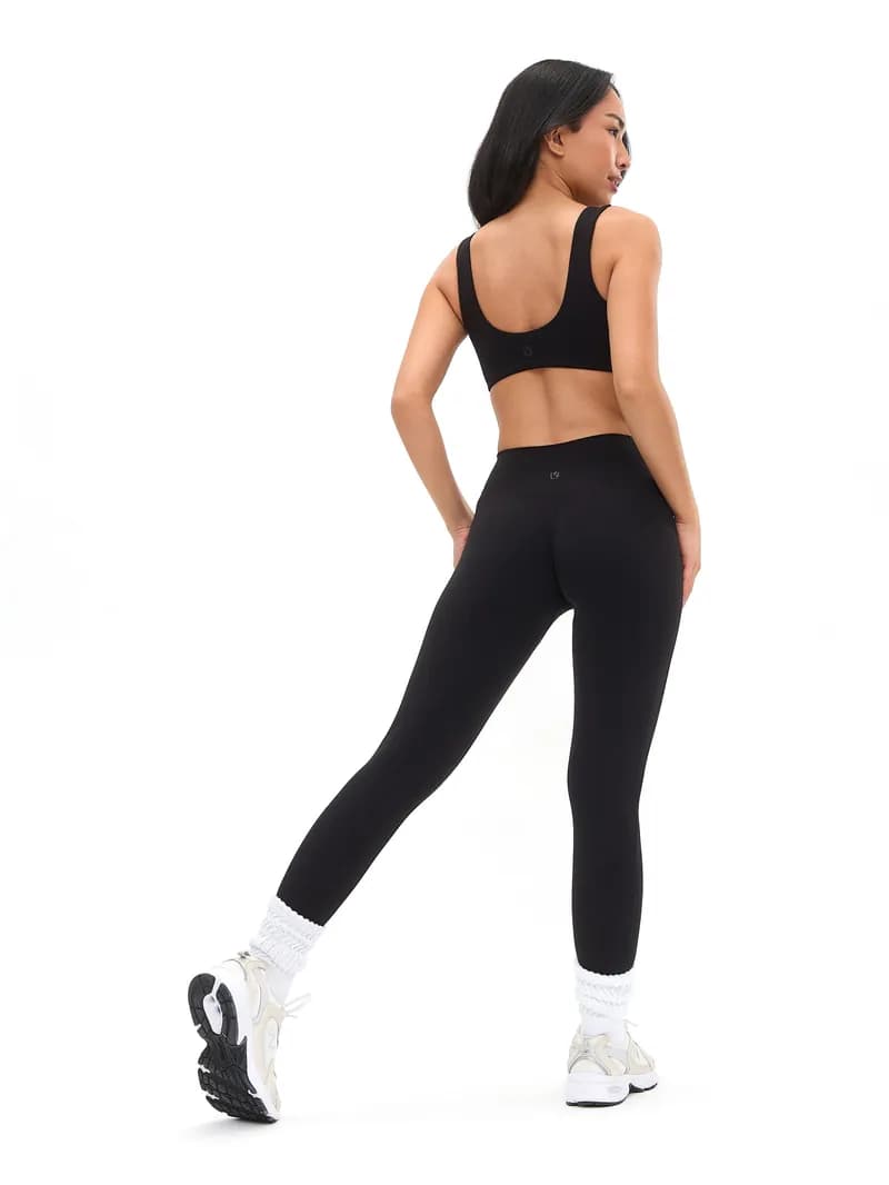 Double Dip Butter Sports Bra - Onyx Black — image 1 of 1