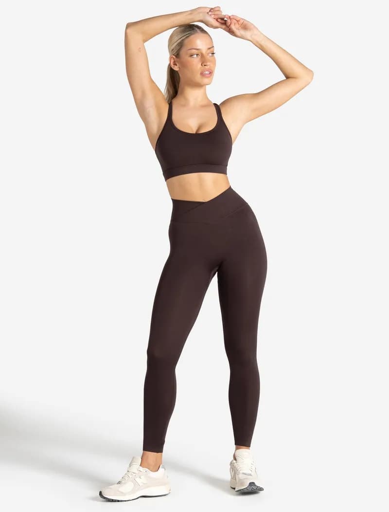 Elysium Sports Bra - Espresso — image 1 of 1