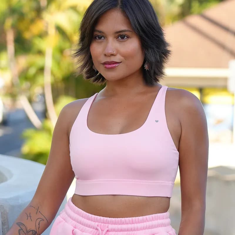 Elysium Sports Bra - Strawberry Milk — image 1 of 1