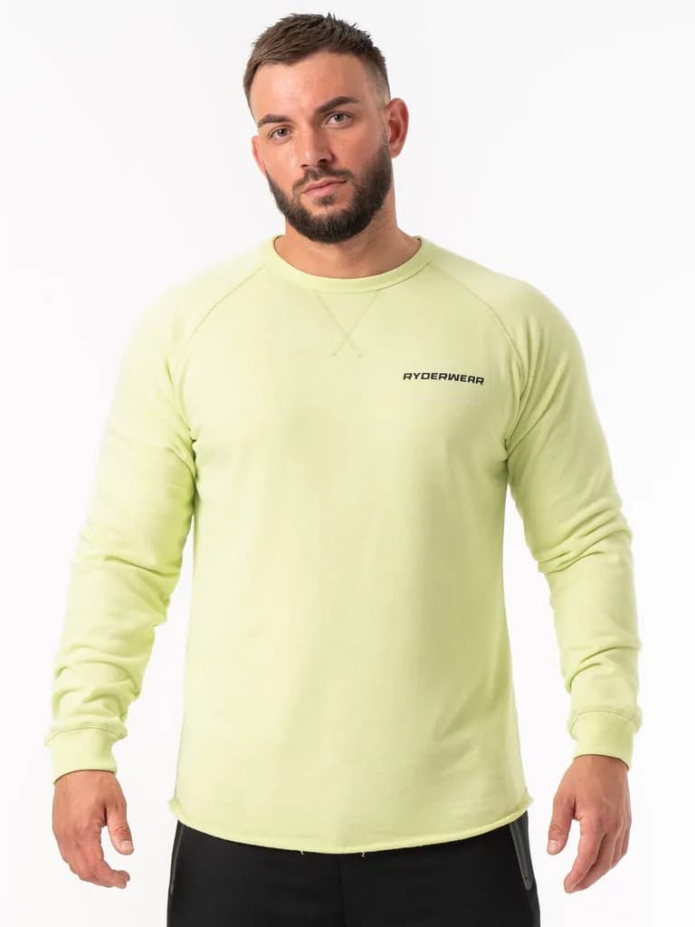 Energy Crew Neck - Lime — image 1 of 1