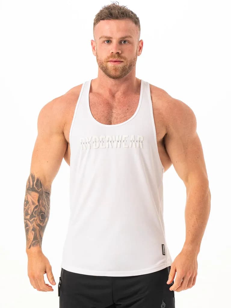 Energy Mesh T-Back - White — image 1 of 1