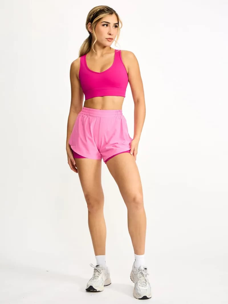 Flirty Flo Short Boyshort - Bunny Pink and Pharaoh — image 1 of 1