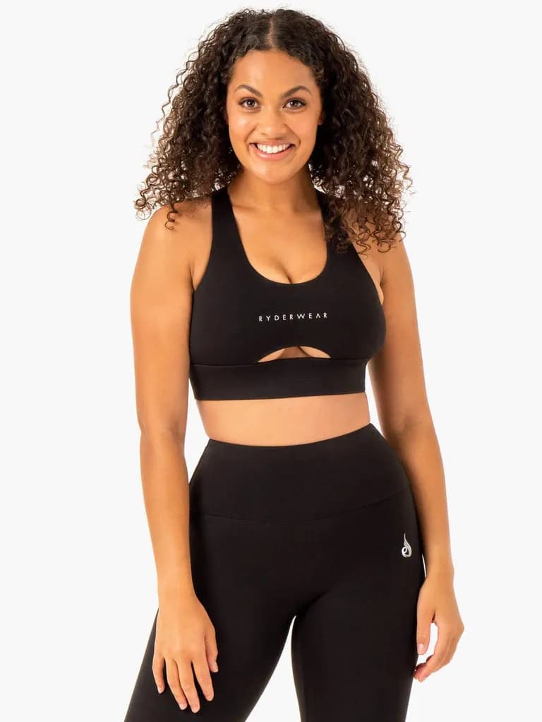 Focus Contour Sports Bra - Black — image 1 of 1