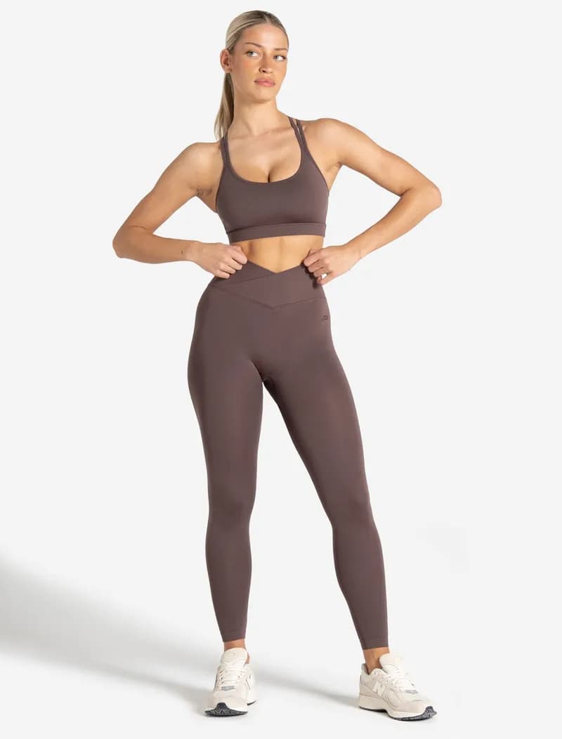 Focus Contour Sports Bra - Mocha — image 1 of 1