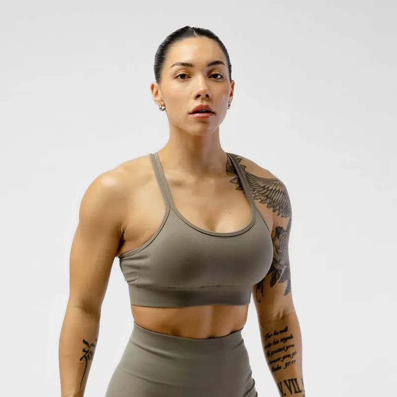 Halo Bra - Deep Taupe — image 1 of 1