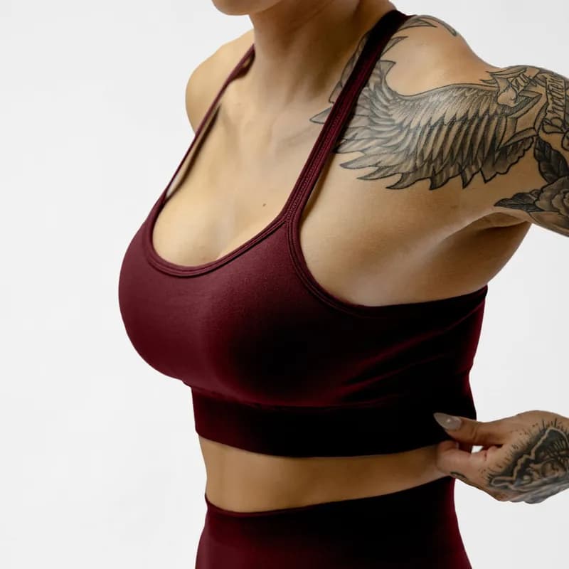 Halo Bra - Wine — image 1 of 1