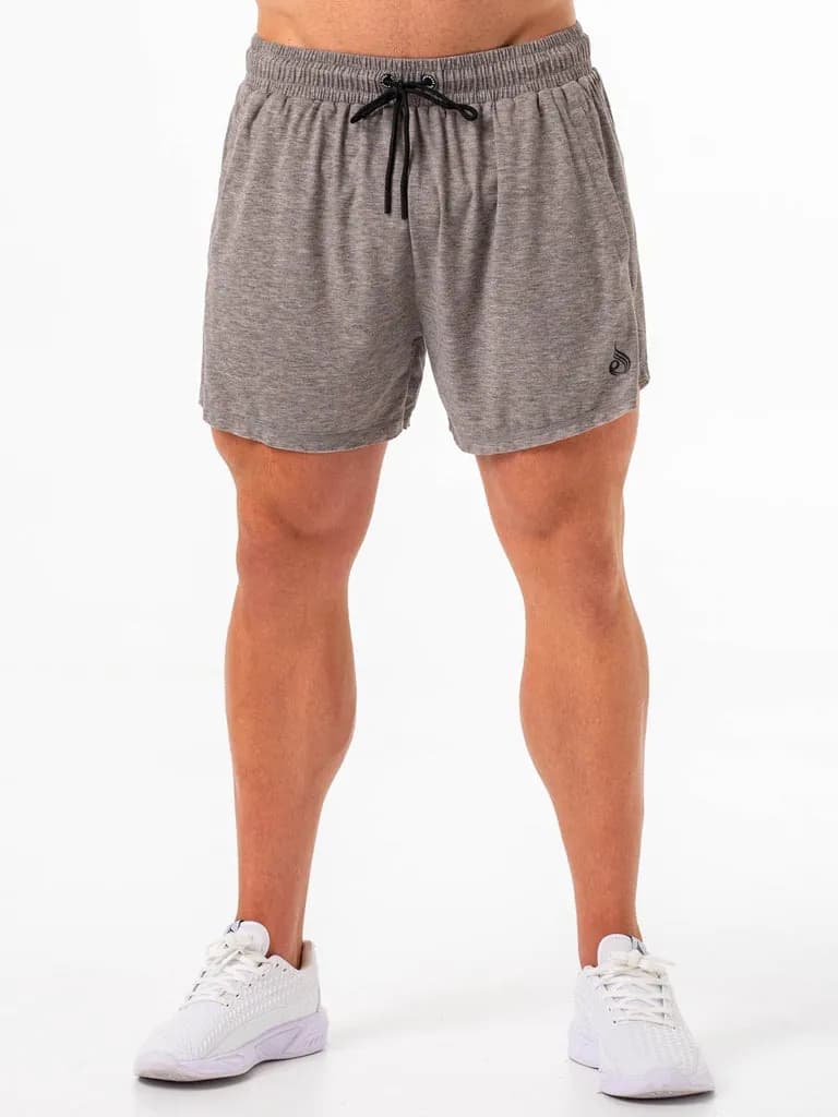 Iron Arnie Shorts - Grey Marl — image 1 of 1