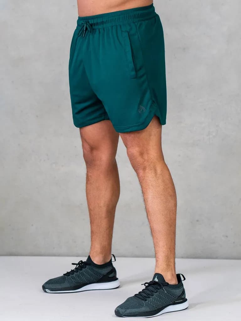 Legacy Mesh Training Shorts - Emerald — image 1 of 1