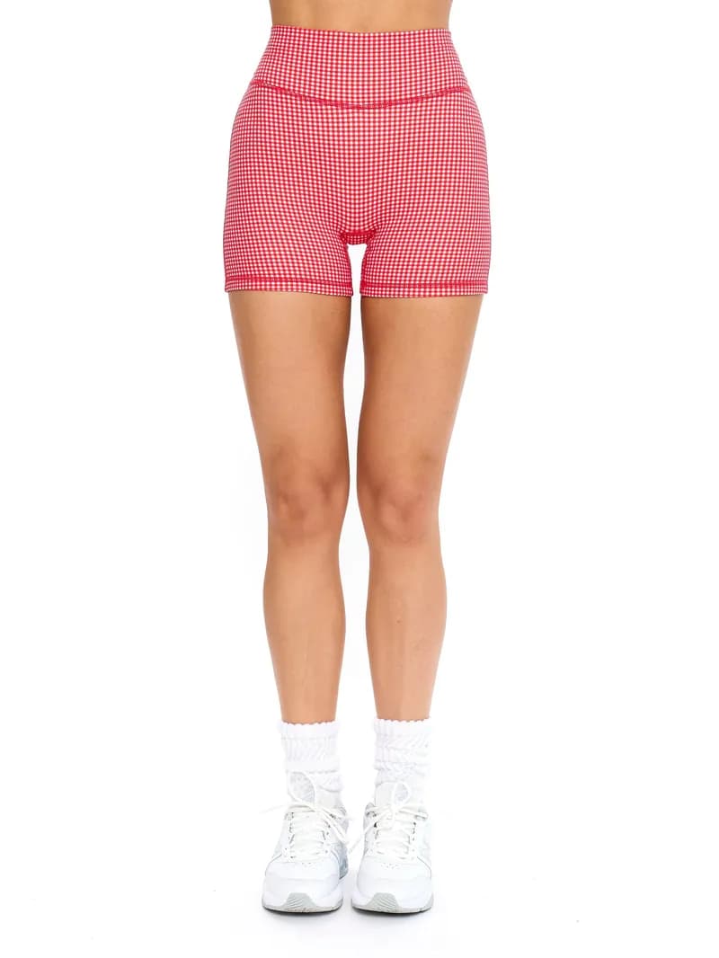 Legacy Short 4" - Red Gingham — image 1 of 1
