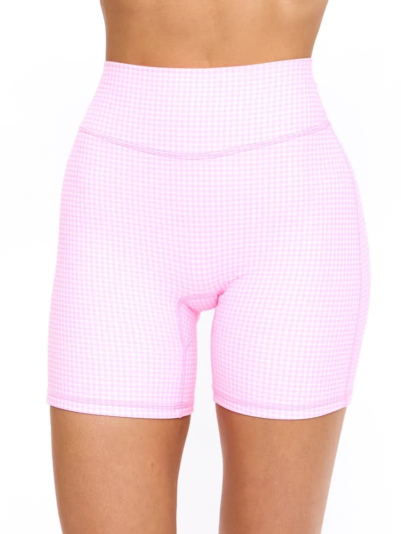 Legacy Short 6" - Pink Gingham — image 1 of 1