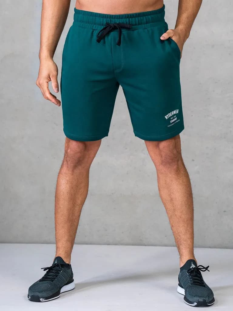 Legacy Track Shorts - Emerald — image 1 of 1