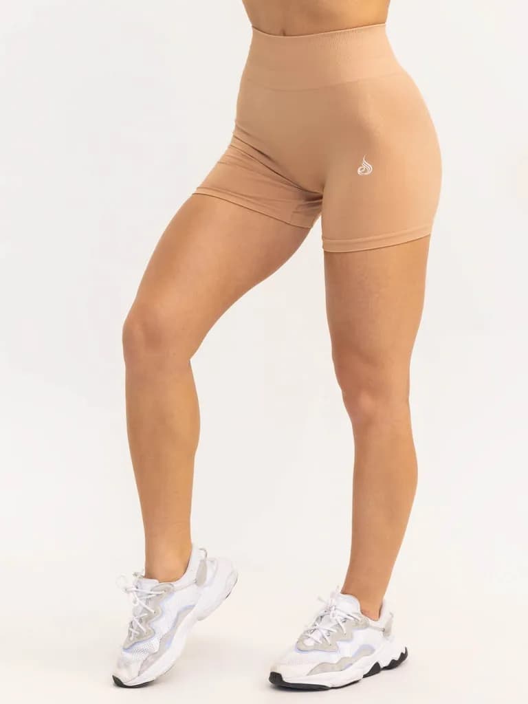 Lift 2.0 BBL Seamless Shorts - Tan — image 1 of 1