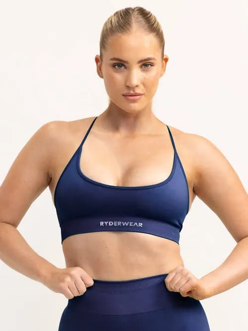 Lift 2.0 Seamless Sports Bra - Navy — image 1 of 1
