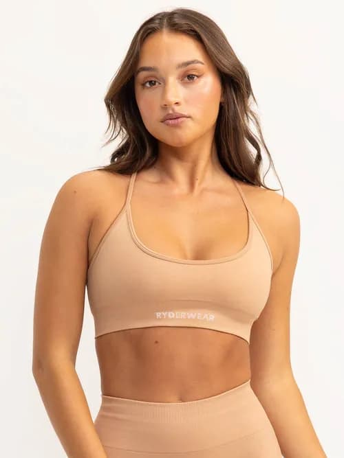 Lift 2.0 Seamless Sports Bra - Tan — image 1 of 1
