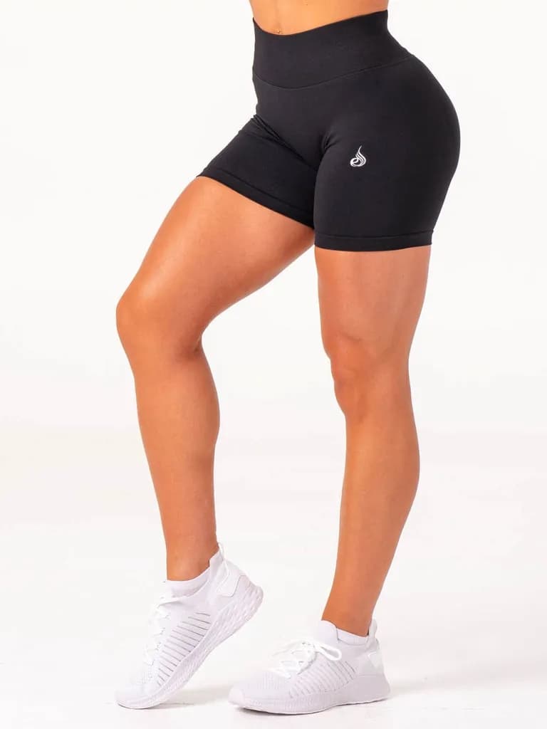 Lift Scrunch Shorts - Black — image 1 of 1