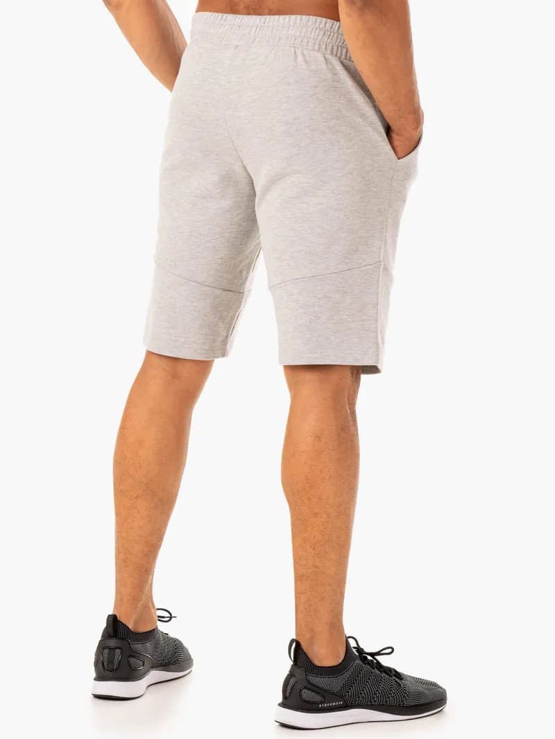 Limitless Track Short - Grey Marl — image 1 of 1