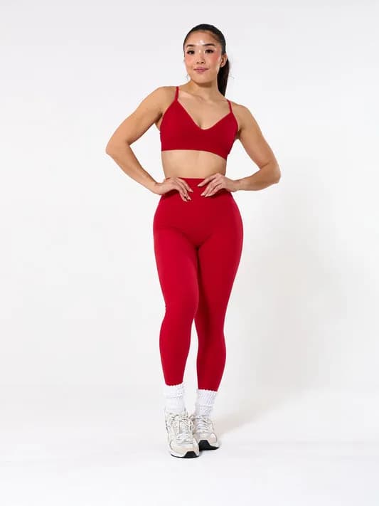 Micro Legacy Legging - Lipstick Red — image 1 of 1