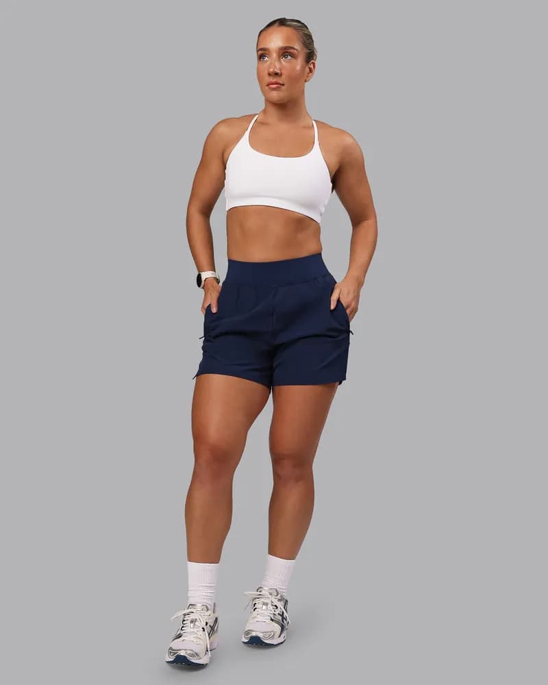 Momentum Twist Sports Bra - White — image 1 of 1