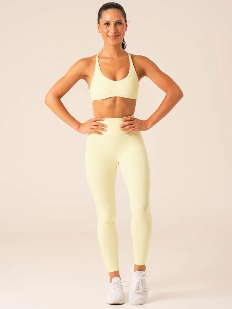 NKD Embody Sports Bra - Lemon — image 1 of 1
