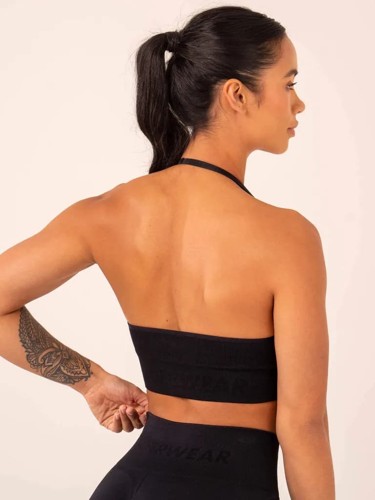 NKD Halter Bra - Black — image 1 of 1