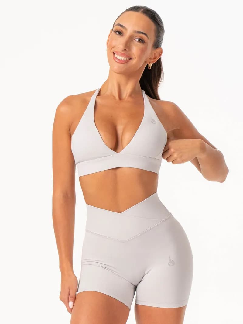 NKD Halter Sports Bra - Sugar Dust — image 1 of 1
