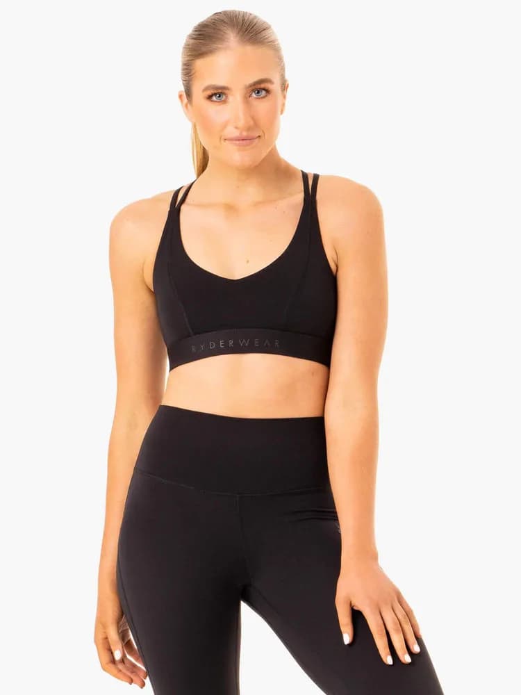 NKD Sports Bra - Black — image 1 of 1