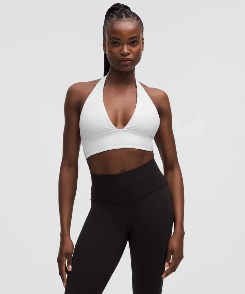 NKD Sweetheart Halter Bra - White — image 1 of 1