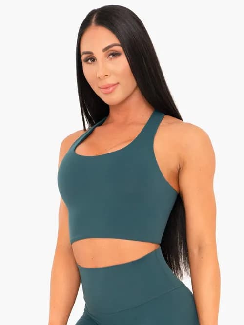 NKD Twist Sports Bra - Cool Mint — image 1 of 1