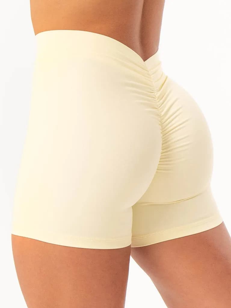 NKD V Scrunch Pocket Shorts - Limoncello — image 1 of 1