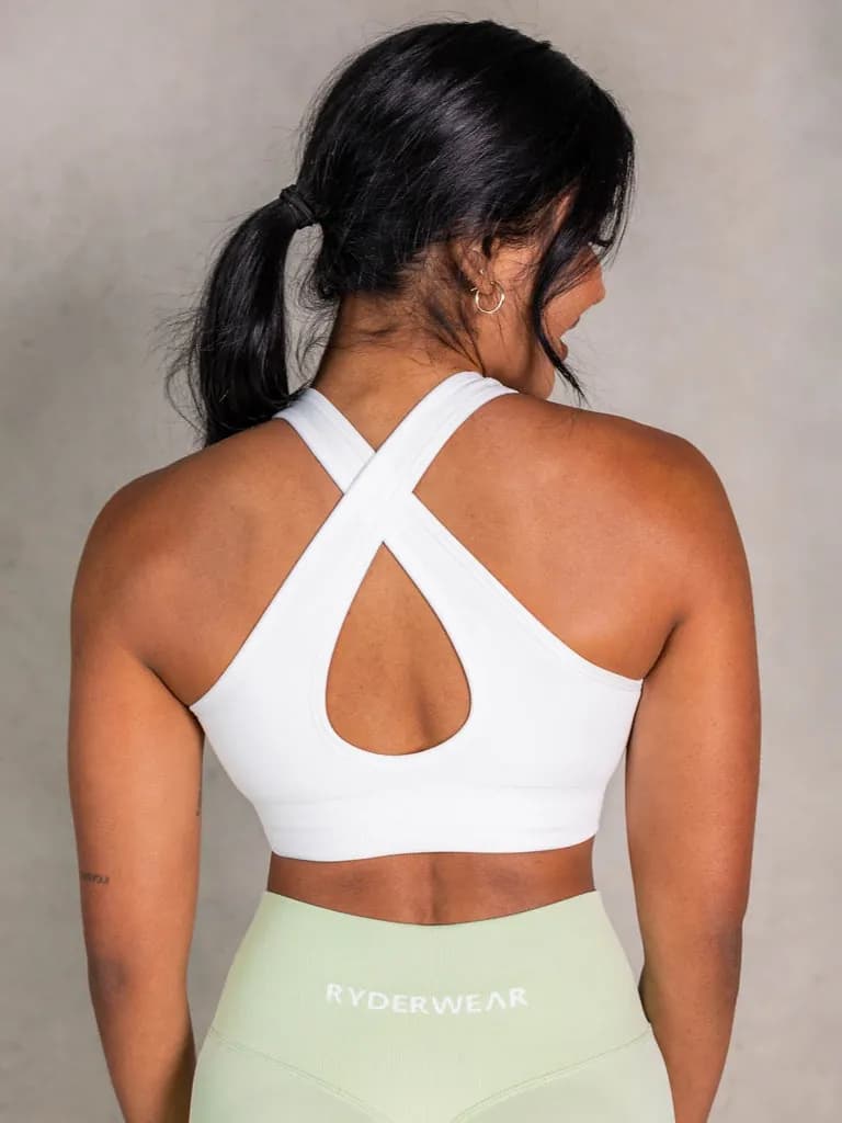 NRG Seamless Scoop Neck Sports Bra - Almond — image 1 of 1