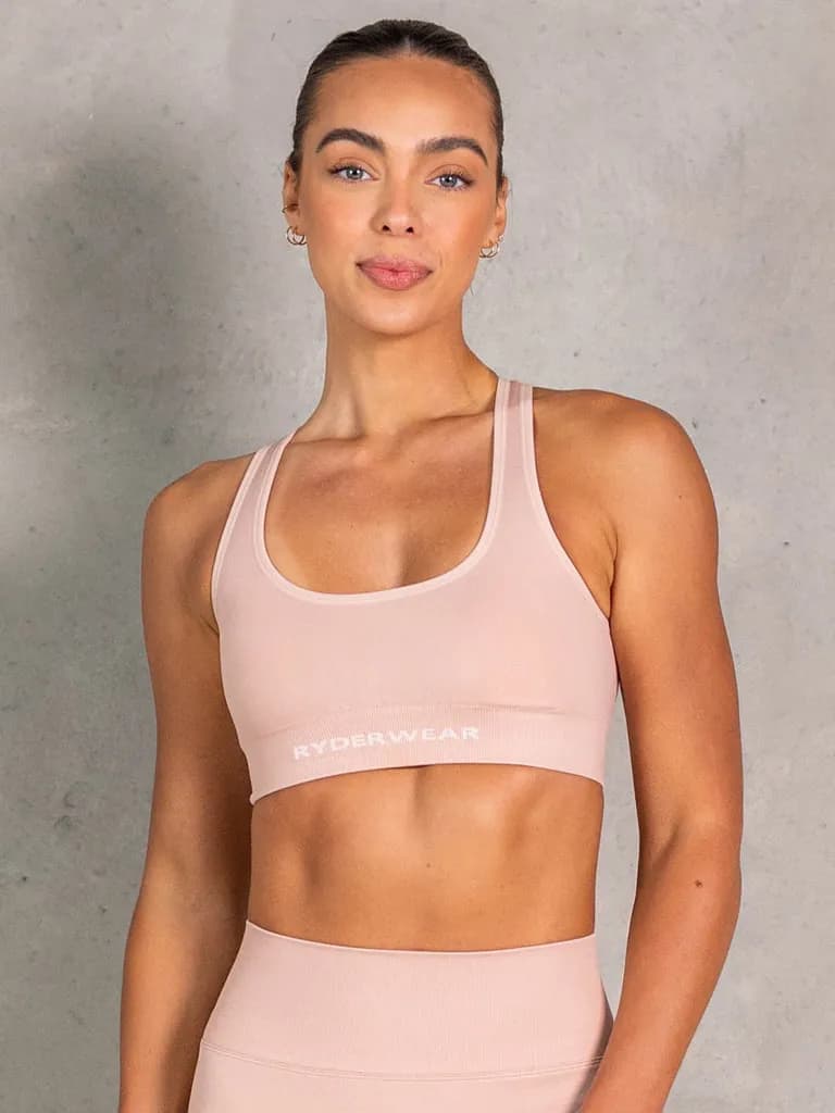 NRG Seamless Sports Bra - Biscotti — image 1 of 1