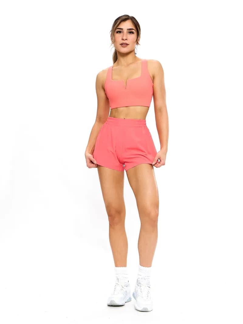 Nubre Notch Sports Bra - Mar — image 1 of 1