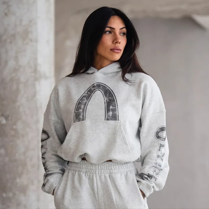 Olympia Cropped Hoodie — image 1 of 1