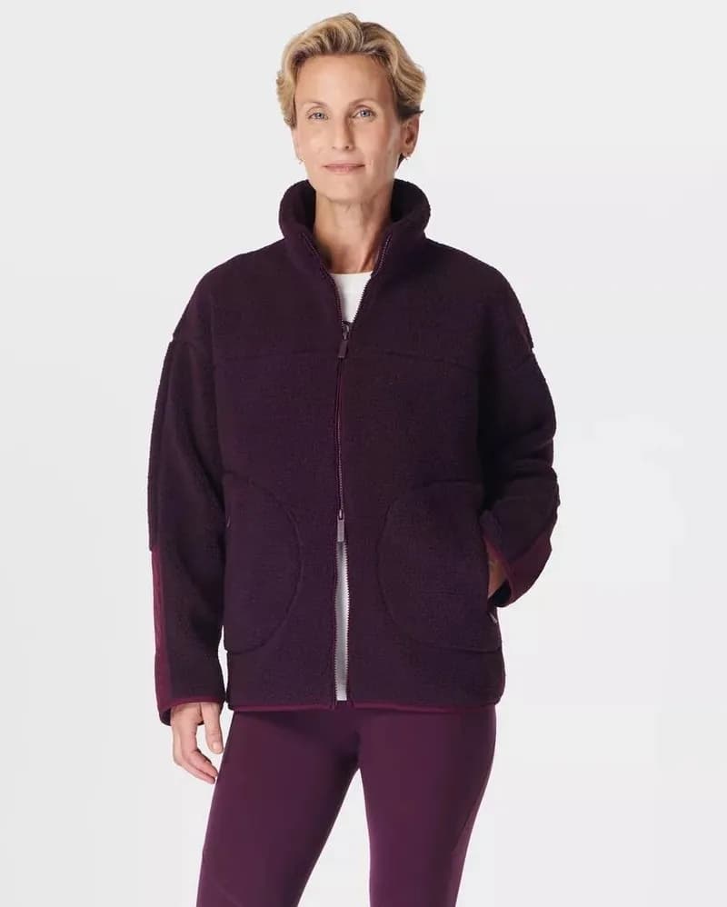 Plush Fleece Zip Hoodie - Honeydew — image 1 of 1