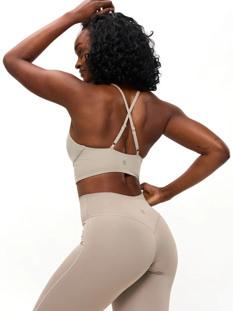 Poshknit Sports Bra - Sterling — image 1 of 1