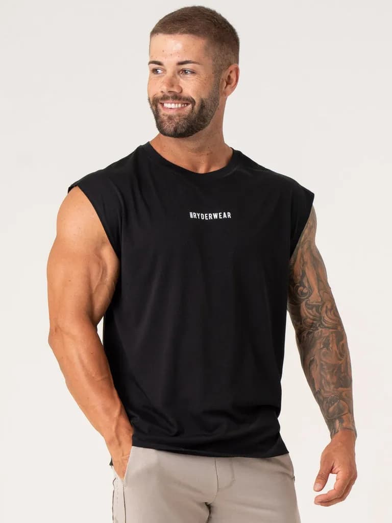 Pursuit Muscle Tank - Black Camo — image 1 of 1