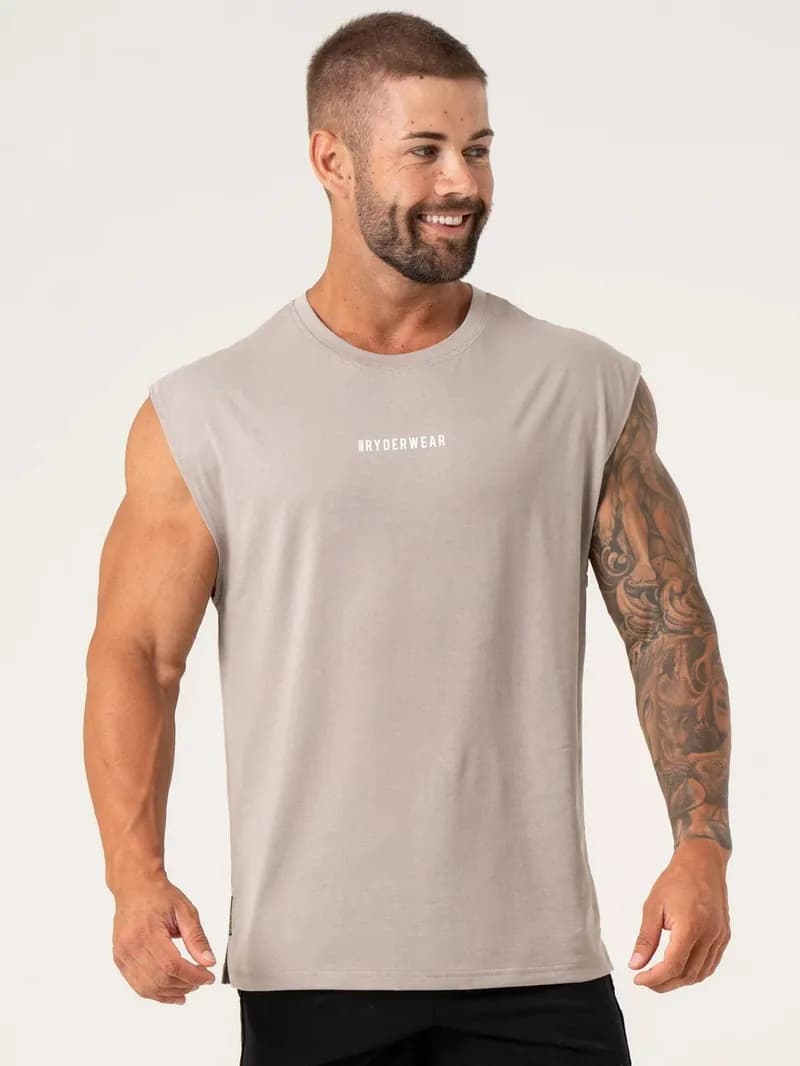 Pursuit Muscle Tank - White — image 1 of 1