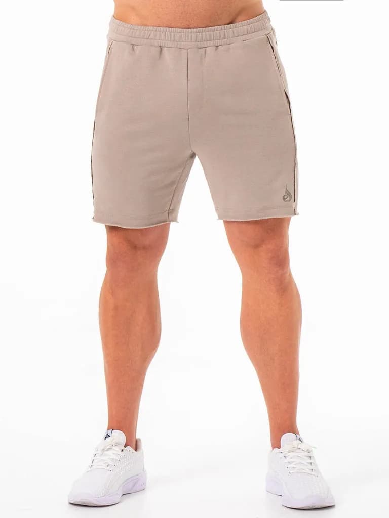 Pursuit Track Shorts - Taupe — image 1 of 1