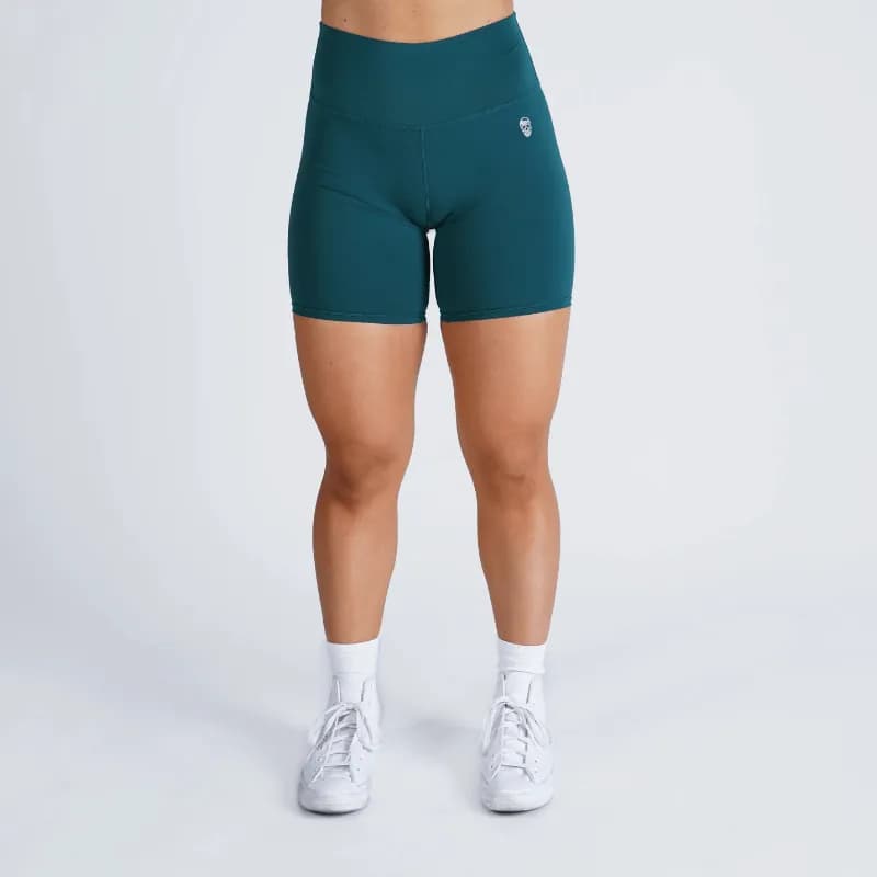 Revive Biker Shorts - Emerald — image 1 of 1
