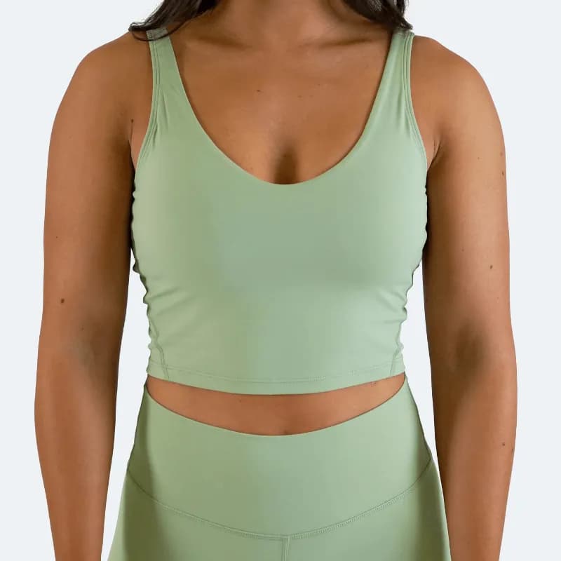 Revive Skull Tank Top - Mint — image 1 of 1