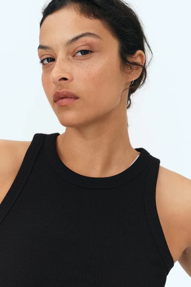 Ribbed Tank - Black — image 1 of 1