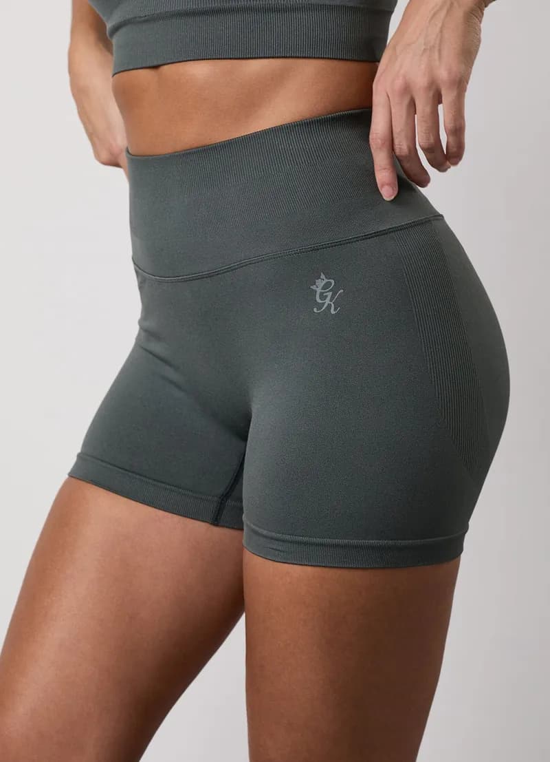 Sculpt Seamless Shorts - Forest
